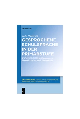 Abbildung von Webersik | Gesprochene Schulsprache in der Primarstufe | 1. Auflage | 2015 | beck-shop.de