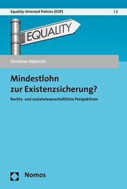 Abbildung von Mindestlohn zur Existenzsicherung? | 1. Auflage | 2015 | beck-shop.de