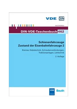Abbildung von DIN e.V. / VDE | Schienenfahrzeuge | 2. Auflage | 2015 | 462 | beck-shop.de