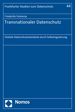 Abbildung von Voskamp | Transnationaler Datenschutz | 1. Auflage | 2015 | 44 | beck-shop.de