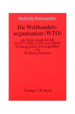 Abbildung von Die Welthandelsorganisation | 1. Auflage | 1998 | beck-shop.de