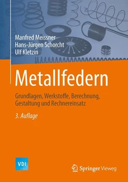 Abbildung von Meissner / Schorcht | Metallfedern | 3. Auflage | 2015 | beck-shop.de