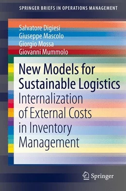 Abbildung von Digiesi / Mascolo | New Models for Sustainable Logistics | 1. Auflage | 2015 | beck-shop.de