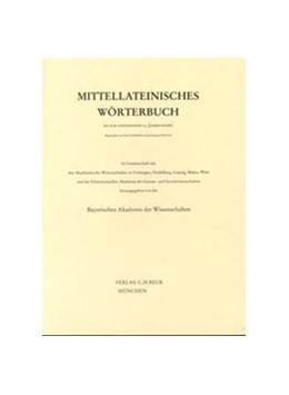 Cover:, Mittellateinisches Wörterbuch  8. Lieferung (ata-authenticus)