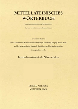 Abbildung von Mittellateinisches Wörterbuch 11. Lieferung (c-canicula) | 1. Auflage | 1968 | beck-shop.de