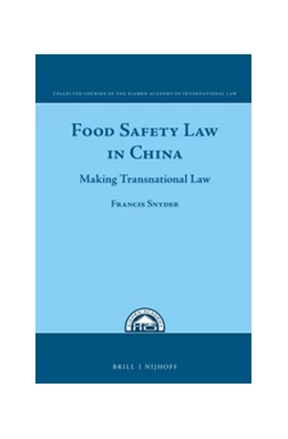 Abbildung von Snyder | Food Safety Law in China | 1. Auflage | 2015 | 6 | beck-shop.de