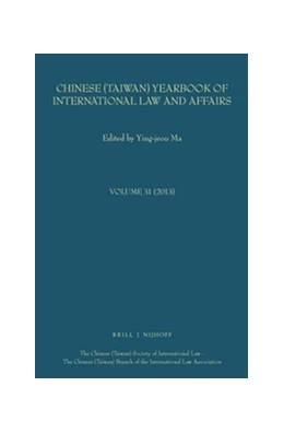 Abbildung von Ma | Chinese (Taiwan) Yearbook of International Law and Affairs, Volume 31 (2013) | 1. Auflage | 2015 | 31 | beck-shop.de