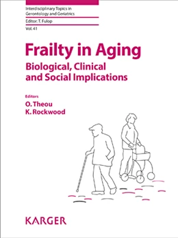 Abbildung von Theou / Rockwood | Frailty in Aging | 1. Auflage | 2015 | 41 | beck-shop.de