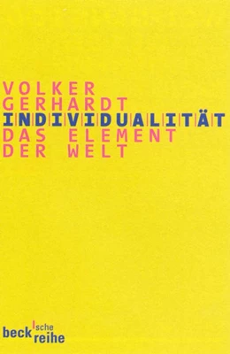 Abbildung von Gerhardt, Volker | Individualität | 1. Auflage | 2000 | 1381 | beck-shop.de