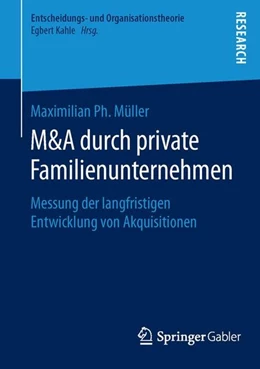 Abbildung von Müller | M&A durch private Familienunternehmen | 1. Auflage | 2015 | beck-shop.de
