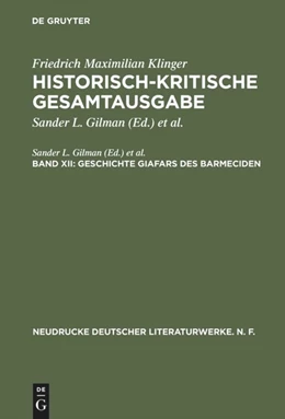 Abbildung von Gilman / Hartmann | Geschichte Giafars des Barmeciden | 1. Auflage | 2015 | beck-shop.de