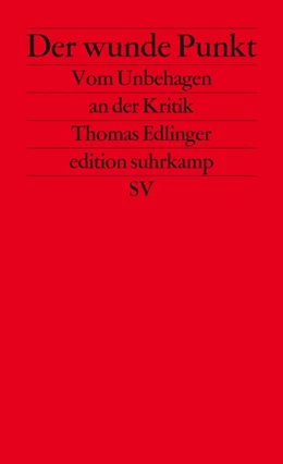 Abbildung von Edlinger | Der wunde Punkt | 1. Auflage | 2015 | beck-shop.de