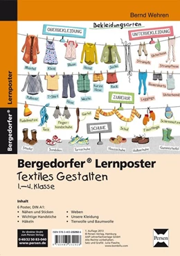 Abbildung von Wehren | Lernposter Textiles Gestalten - 1.-4. Klasse | 1. Auflage | 2013 | beck-shop.de