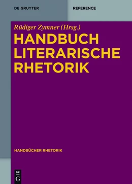 Abbildung von Zymner | Handbuch Literarische Rhetorik | 1. Auflage | 2015 | beck-shop.de