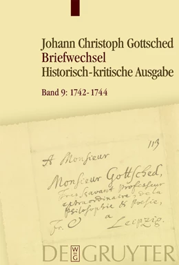 Abbildung von Döring / Menzel | Briefwechsel 9. Historisch-kritische Ausgabe | 1. Auflage | 2015 | beck-shop.de