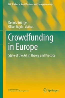 Abbildung von Brüntje / Gajda | Crowdfunding in Europe | 1. Auflage | 2015 | beck-shop.de