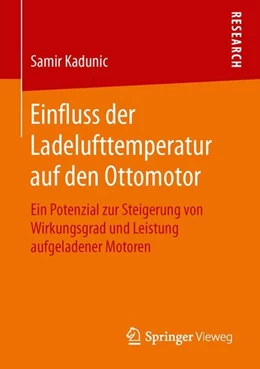 Abbildung von Kadunic | Einfluss der Ladelufttemperatur auf den Ottomotor | 1. Auflage | 2015 | beck-shop.de