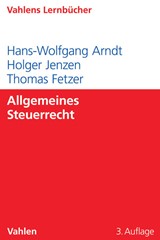 Abbildung von Arndt / Jenzen / Fetzer | Allgemeines Steuerrecht | 3., vollständig überarbeitete Auflage | 2016 | beck-shop.de