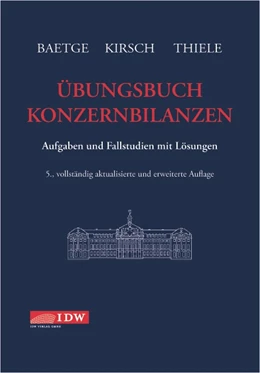 Abbildung von Baetge / Kirsch | Übungsbuch Konzernbilanzen | 5. Auflage | 2015 | beck-shop.de