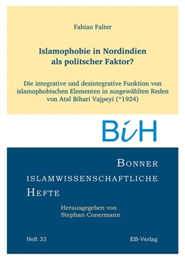 Abbildung von Falter | Islamophobie in Nordindien als politscher Faktor? | 1. Auflage | 2015 | beck-shop.de