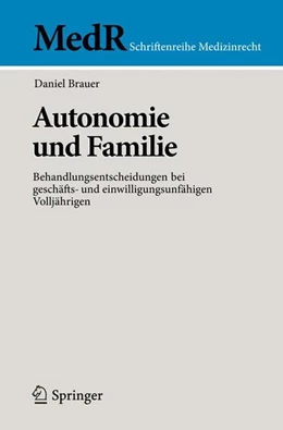 Abbildung von Brauer | Autonomie und Familie | 1. Auflage | 2013 | beck-shop.de