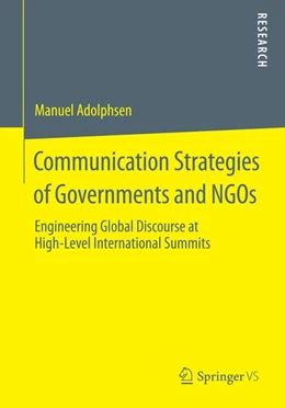 Abbildung von Adolphsen | Communication Strategies of Governments and NGOs | 1. Auflage | 2014 | beck-shop.de