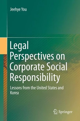 Abbildung von You | Legal Perspectives on Corporate Social Responsibility | 1. Auflage | 2015 | beck-shop.de