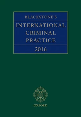 Abbildung von Jones QC / Zgonec-Ro^D%zej | Blackstone's International Criminal Practice | 1. Auflage | 2026 | beck-shop.de