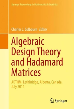 Abbildung von Colbourn | Algebraic Design Theory and Hadamard Matrices | 1. Auflage | 2015 | beck-shop.de