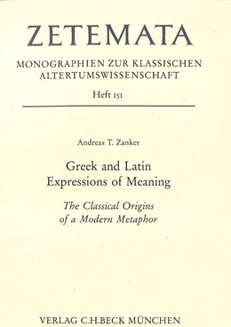 Abbildung von Greek and Latin Expressions of Meaning | 1. Auflage | 2016 | Heft 151 | beck-shop.de