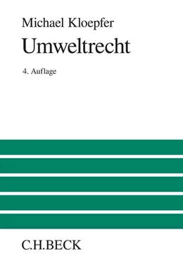 Abbildung von Kloepfer | Umweltrecht | 4. Auflage | 2016 | beck-shop.de