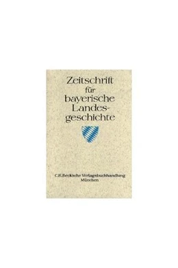 Abbildung von Zeitschrift für bayerische Landesgeschichte Band 78 Heft 2/2015 | 1. Auflage | 2016 | beck-shop.de