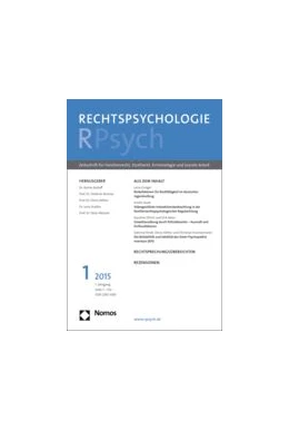 Abbildung von Rechtspsychologie – RPsych | 4. Auflage | 2024 | beck-shop.de