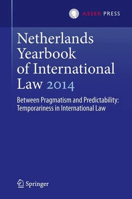 Abbildung von Ambrus / Wessel | Netherlands Yearbook of International Law 2014 | 1. Auflage | 2015 | beck-shop.de