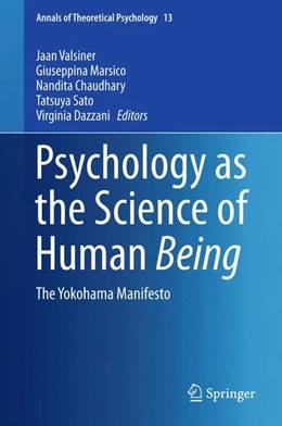 Abbildung von Valsiner / Marsico | Psychology as the Science of Human Being | 1. Auflage | 2015 | beck-shop.de