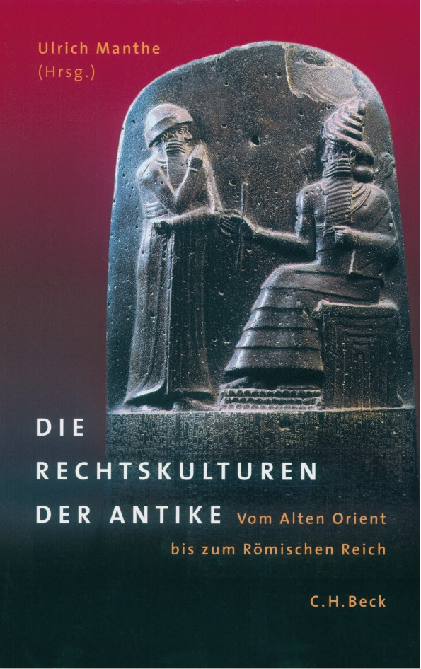 Cover: Manthe, Ulrich, Die Rechtskulturen der Antike