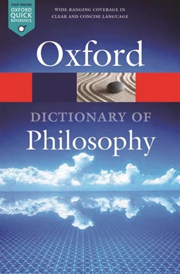 Abbildung von Blackburn | The Oxford Dictionary of Philosophy | 3. Auflage | 2016 | beck-shop.de