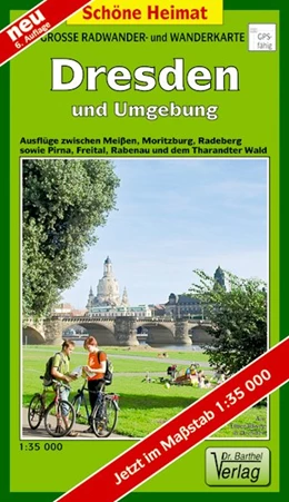 Abbildung von Dresden und Umgebung 1 : 35 000. Radwander- und Wanderkarte | 6. Auflage | 2015 | beck-shop.de