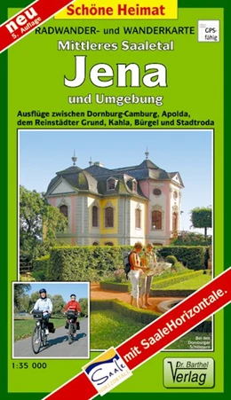 Abbildung von Mittleres Saaletal, Jena und Umgebung 1:35 000 | 5. Auflage | 2015 | beck-shop.de
