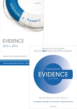 Abbildung von Spencer | Evidence Revision Pack 2015 | 1. Auflage | 2015 | beck-shop.de
