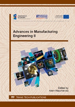 Abbildung von Mazurkiewicz | Advances in Manufacturing Engineering II | 1. Auflage | 2015 | beck-shop.de