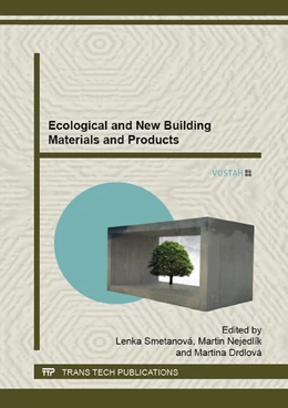 Abbildung von Smetanová | Ecological and New Building Materials and Products | 1. Auflage | 2015 | beck-shop.de
