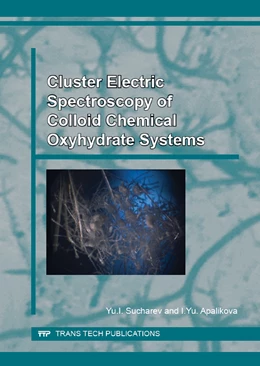 Abbildung von Sucharev / Apalikova | Cluster Electric Spectroscopy of Colloid Chemical Oxyhydrate Systems | 1. Auflage | 2015 | beck-shop.de