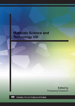 Abbildung von Pinwanich | Materials Science and Technology VIII | 1. Auflage | 2015 | Volume 659 | beck-shop.de