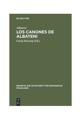 Abbildung von Albateni / Bossong | Los canones de Albateni | 1. Auflage | 2015 | beck-shop.de