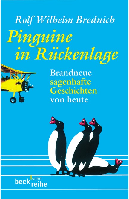 Cover: Rolf Wilhelm Brednich, Pinguine in Rückenlage