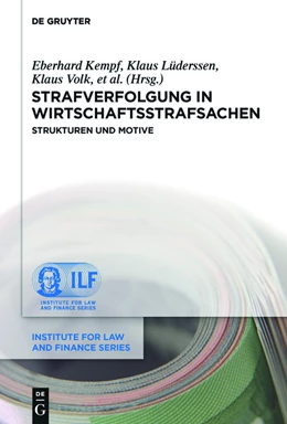 Abbildung von Kempf / Lüderssen | Strafverfolgung in Wirtschaftsstrafsachen | 1. Auflage | 2015 | beck-shop.de