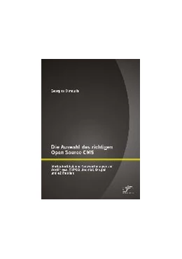 Abbildung von Dimoulis | Die Auswahl des richtigen Open Source CMS: Marktüberblick und Nutzwertanalyse von WordPress, TYPO3, Joomla!, Drupal und eZ Publish | 1. Auflage | 2015 | beck-shop.de
