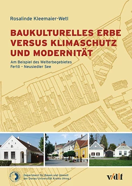 Abbildung von Kleemaier-Wetl | Baukulturelles Erbe versus Klimaschutz und Modernität | 1. Auflage | 2015 | beck-shop.de