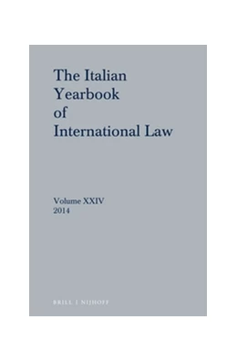 Abbildung von Conforti / Ferrari Bravo | Italian Yearbook of International Law 24 (2014) | 1. Auflage | 2015 | 24 | beck-shop.de